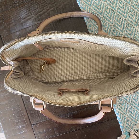 Dooney & Bourke Purse (Blue Gray) w Gold Hardware. - Picture 10 of 10